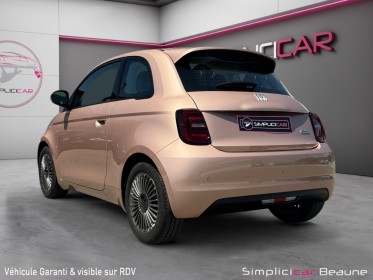 Fiat 500 nouvelle e 118 ch icône garantie 12 mois occasion simplicicar beaune simplicicar simplicibike france