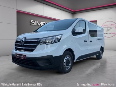 Renault trafic cabine approfondie l2h1 3000 kg blue dci 150 edc grand confort tva récupérable cabine approfondie...