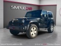 Jeep wrangler 2.8 crd 177 fap sahara a / courroie / vidange de boite a jour occasion simplicicar toulon ouest simplicicar...