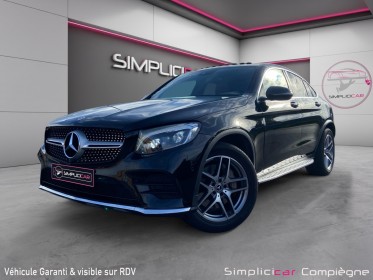 Mercedes glc coupe 250 d 9g-tronic 4matic fascination  amg - cam 360 - carplay - full - suivi à jour mercedes occasion...