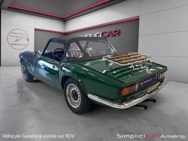 Triumph spitfire 1500 occasion simplicicar amiens  simplicicar simplicibike france