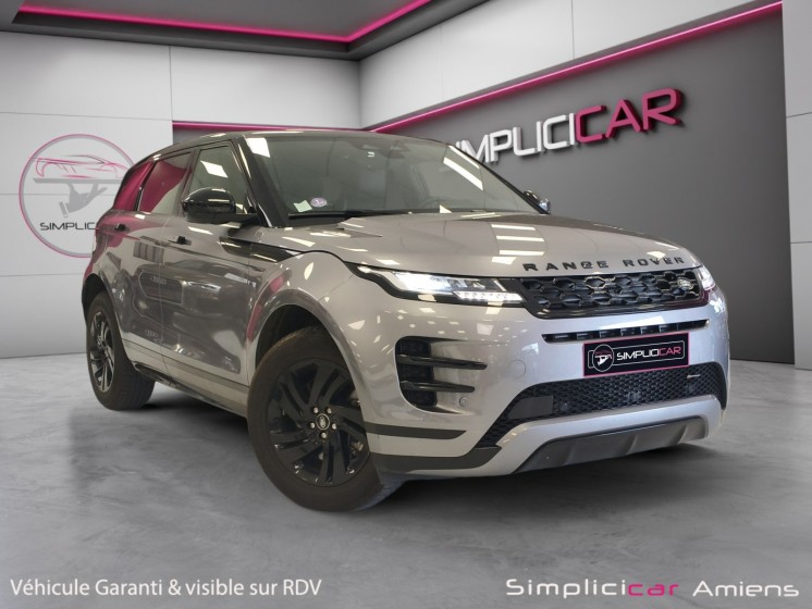 Land rover range rover evoque p200 flexfuel mhev awd bva9 r-dynamic s très peu de kilomètres garantie constructeur 2028...