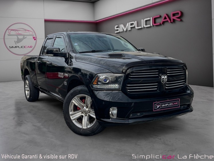 Dodge ram 1500 5.7 hemi quadcab sport occasion simplicicar la fleche simplicicar simplicibike france
