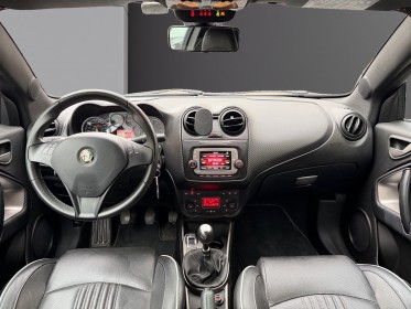 Alfa romeo mito 1.4 tb multiair start  stop 135 exclusive / qv line / tableau de bord carbone / occasion paris 17ème...