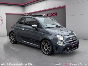 Abarth 595 e6d temp 1.4 turbo 16v t-jet 165 ch bva5 turismo/ ligne akrapovic / toit ouvrant / beats occasion paris 17ème...