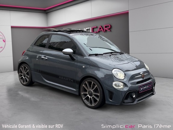 Abarth 595 e6d temp 1.4 turbo 16v t-jet 165 ch bva5 turismo/ ligne akrapovic / toit ouvrant / beats occasion paris 17ème...