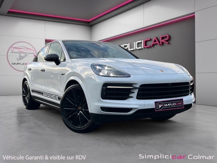 Porsche cayenne coupe e-hybrid 3.0 v6 462 ch tiptronic bva toit panoramique jantes 22 garantie 12 mois occasion simplicicar...
