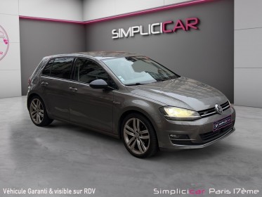 Volkswagen golf 1.4 tsi 140 act bluemotion technology carat dsg/ double sortie d’echappements / radar de recul occasion...