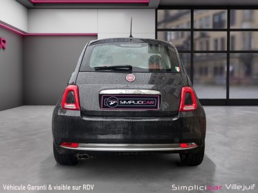 Fiat 500 serie 4 vpc 1.2 69 ch rosso amore edizione kit novetud, toit ouvrant, garantie 12mois occasion simplicicar villejuif...