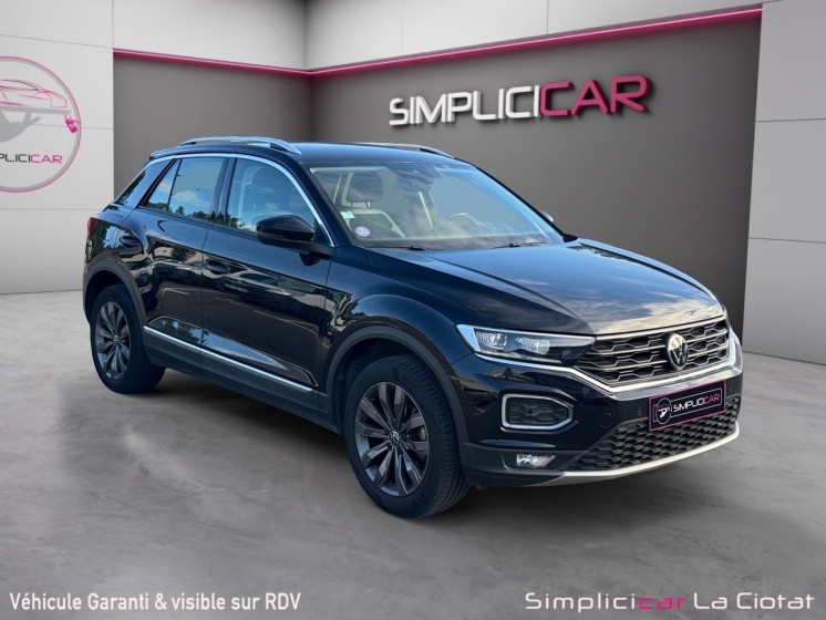 Volkswagen t-roc 1.5 tsi 150 evo start/stop dsg7 carat entretien complet garantie 12 mois occasion simplicicar la ciotat...