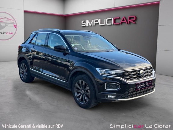 Volkswagen t-roc 1.5 tsi 150 evo start/stop dsg7 carat entretien complet garantie 12 mois occasion simplicicar la ciotat...