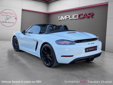 Porsche 718 boxster 2.0i 300 ch pdk pack sport gt origine france garantie 12 mois occasion simplicicar toulon ouest...