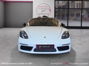 Porsche 718 boxster 2.0i 300 ch pdk pack sport gt origine france garantie 12 mois occasion simplicicar toulon ouest...
