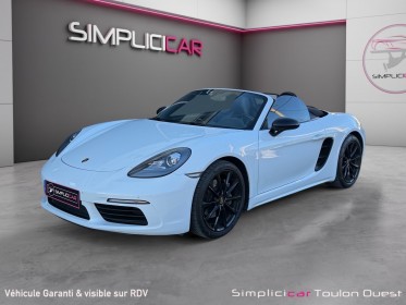 Porsche 718 boxster 2.0i 300 ch pdk pack sport gt origine france garantie 12 mois occasion simplicicar toulon ouest...
