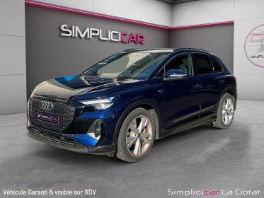 Audi q4 e-tron sportback 40 204 ch 82 kwh s line garantie 12 mois occasion simplicicar la ciotat simplicicar simplicibike...