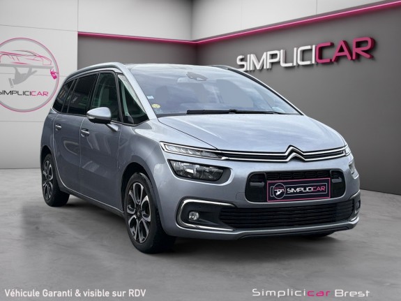 Citroen c4 spacetourer bluehdi 130ch ss eat8 shine - 7 pl -  garantie 12 mois occasion simplicicar brest simplicicar...