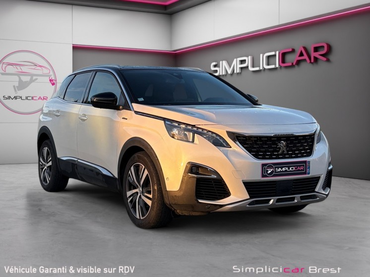 Peugeot 3008 gt line - 2.0 bluehdi 150ch ss bvm6 - garantie 12 mois occasion simplicicar brest simplicicar simplicibike france