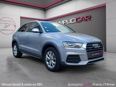 Audi q3 q3 2.0 tdi 184 ch s tronic 7 quattro ambiente occasion paris 17ème (75)(porte maillot) simplicicar simplicibike france