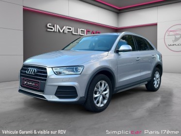 Audi q3 q3 2.0 tdi 184 ch s tronic 7 quattro ambiente occasion paris 17ème (75)(porte maillot) simplicicar simplicibike france