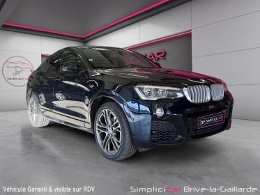 Bmw x4 f26 xdrive35d 313ch m sport a harman toit ouvrant suivie bmw garantie 12 mois occasion simplicicar brive la gaillarde ...