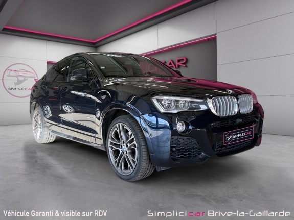 Bmw x4 f26 xdrive35d 313ch m sport a harman toit ouvrant suivie bmw garantie 12 mois occasion simplicicar brive la gaillarde ...