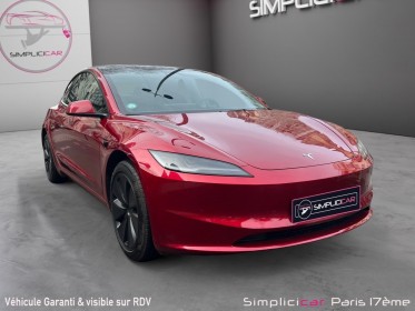 Tesla model 3 autonomie standard plus rwd/garantie constructeur/eap/siÈges chauffantventilÉs occasion paris 17ème...