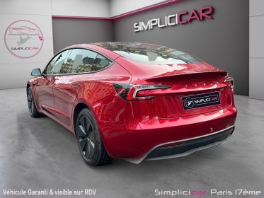 Tesla model 3 autonomie standard plus rwd/garantie constructeur/eap/siÈges chauffantventilÉs occasion paris 17ème...