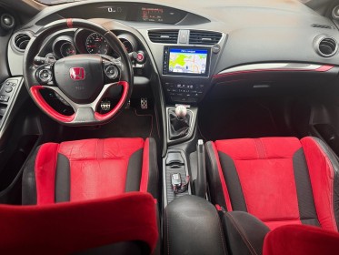 Honda civic type r 2.0 i-vtec type r gt- gps - caméra de recul - radars av/arr - entretiens ok - ligne inox srs origine......