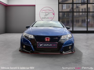 Honda civic type r 2.0 i-vtec type r gt- gps - caméra de recul - radars av/arr - entretiens ok - ligne inox srs origine......