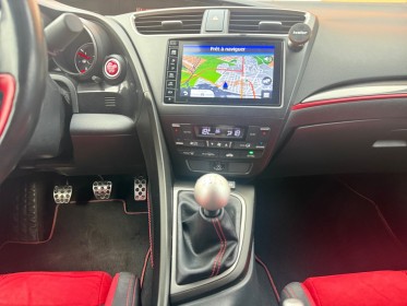 Honda civic type r 2.0 i-vtec type r gt- gps - caméra de recul - radars av/arr - entretiens ok - ligne inox srs origine......