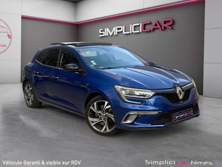 Renault megane iv berline tce 205 energy edc gt - sièges chauffants - toit ouvrant - son bose - garantie 12 mois occasion...