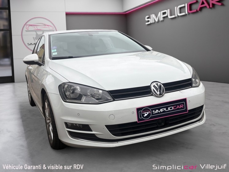 Volkswagen golf 1.4 tsi 140 act bluemotion technology carat dsg7, régulateur adaptatif, radar av/ar, garantie 12 mois...