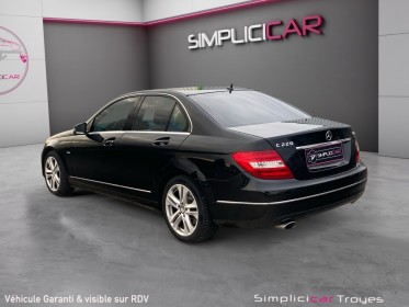 Mercedes classe c 220 cdi avantgarde régulateur radar sièges électriques garantie 12 mois occasion barberey simplicicar...