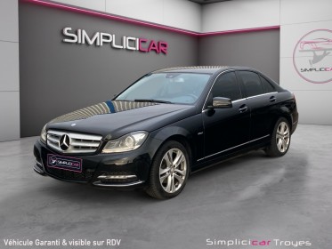 Mercedes classe c 220 cdi avantgarde régulateur radar sièges électriques garantie 12 mois occasion barberey simplicicar...