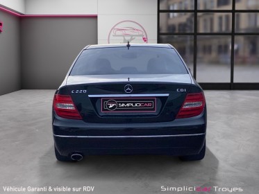 Mercedes classe c 220 cdi avantgarde régulateur radar sièges électriques garantie 12 mois occasion barberey simplicicar...
