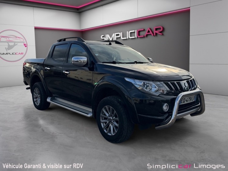 Mitsubishi l200 double cabine 2.4 di-d 181 bva instyle garantie 12 mois occasion simplicicar limoges  simplicicar...