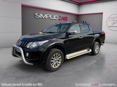 Mitsubishi l200 double cabine 2.4 di-d 181 bva instyle garantie 12 mois occasion simplicicar limoges  simplicicar...