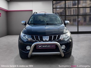 Mitsubishi l200 double cabine 2.4 di-d 181 bva instyle garantie 12 mois occasion simplicicar limoges  simplicicar...
