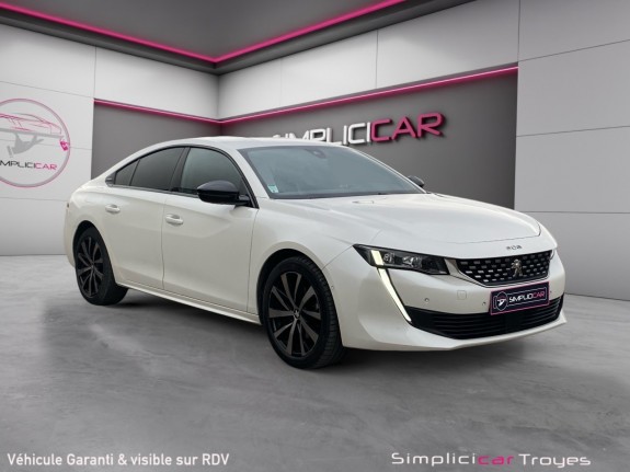 Peugeot 508 180 eat8 gt line caméra de recul carplay angles morts garantie 12 mois occasion barberey simplicicar...