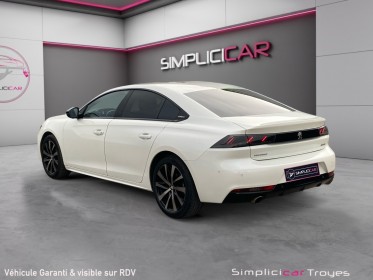 Peugeot 508 180 eat8 gt line caméra de recul carplay angles morts garantie 12 mois occasion barberey simplicicar...