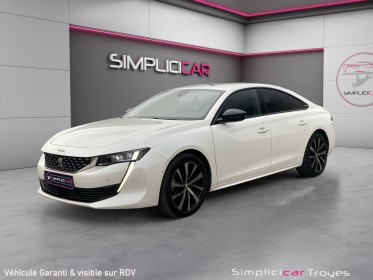 Peugeot 508 180 eat8 gt line caméra de recul carplay angles morts garantie 12 mois occasion barberey simplicicar...