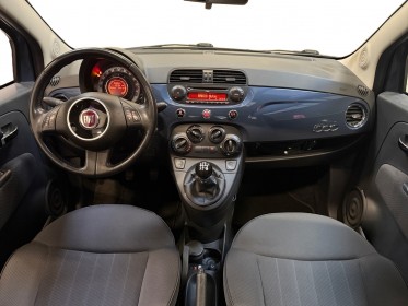 Fiat 500 1.2 69ch lounge toit ouvrant garantie 12 mois occasion simplicicar bretigny-sur-orge simplicicar simplicibike france