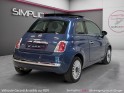 Fiat 500 1.2 69ch lounge toit ouvrant garantie 12 mois occasion simplicicar bretigny-sur-orge simplicicar simplicibike france