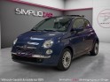 Fiat 500 1.2 69ch lounge toit ouvrant garantie 12 mois occasion simplicicar bretigny-sur-orge simplicicar simplicibike france