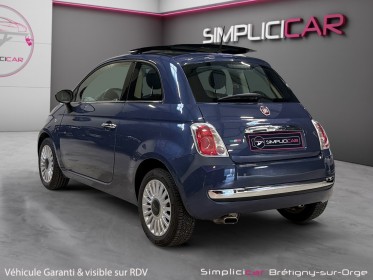 Fiat 500 1.2 69ch lounge toit ouvrant garantie 12 mois occasion simplicicar bretigny-sur-orge simplicicar simplicibike france