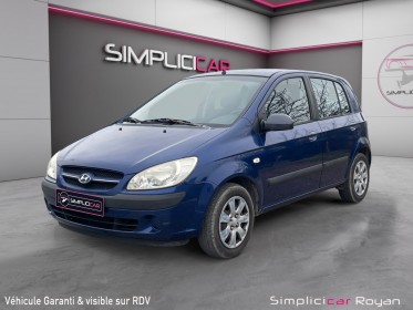 Hyundai getz 5 portes 1.5 crdi 88 ch pack clim / entretien à jour / ct ok / garantie 6 mois occasion simplicicar royan...