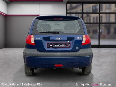 Hyundai getz 5 portes 1.5 crdi 88 ch pack clim / entretien à jour / ct ok / garantie 6 mois occasion simplicicar royan...