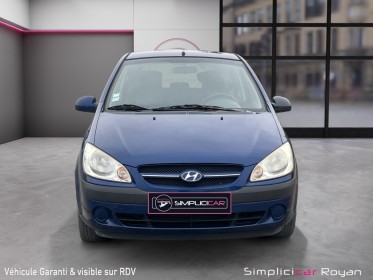 Hyundai getz 5 portes 1.5 crdi 88 ch pack clim / entretien à jour / ct ok / garantie 6 mois occasion simplicicar royan...