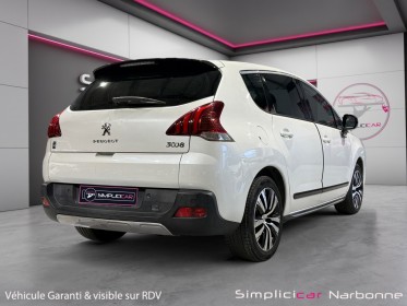 Peugeot 3008 hybrid4 2.0 hdi 163ch fap etg6  electric 37ch style toit panoramique clim garantie 12 mois occasion simplicicar...