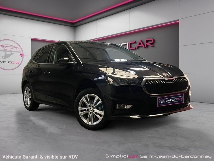 Skoda fabia 1.0 tsi 95 ch bvm5 evo2 1ère main carplay garantie 12 mois occasion simplicicar saint-jean simplicicar...